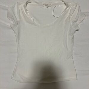 White Short Sleeve Tee
